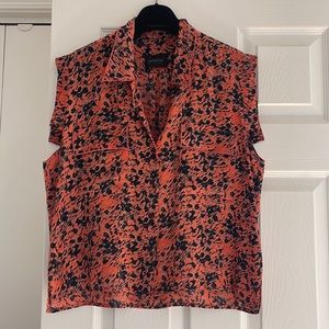Rachel Comey silk top size 4 (fits like 6)